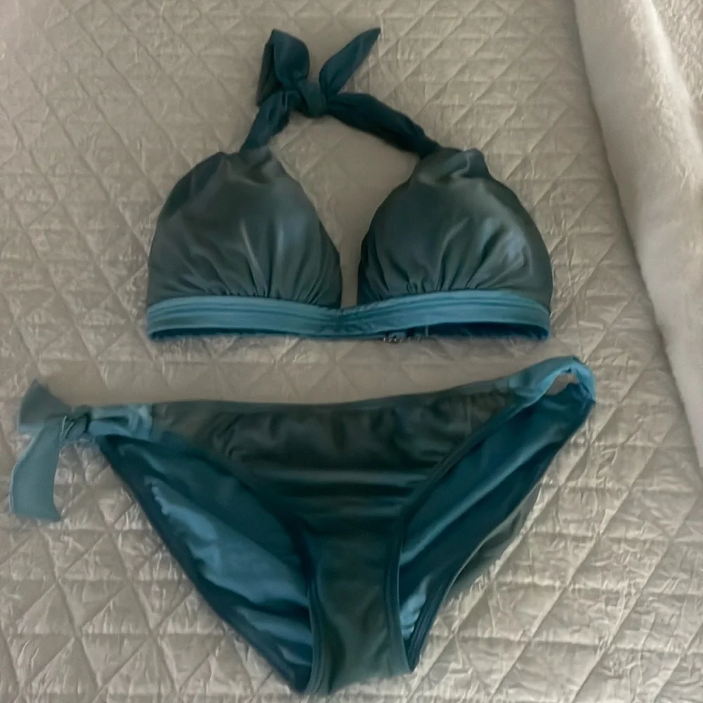 Venus blue shimmer bikini